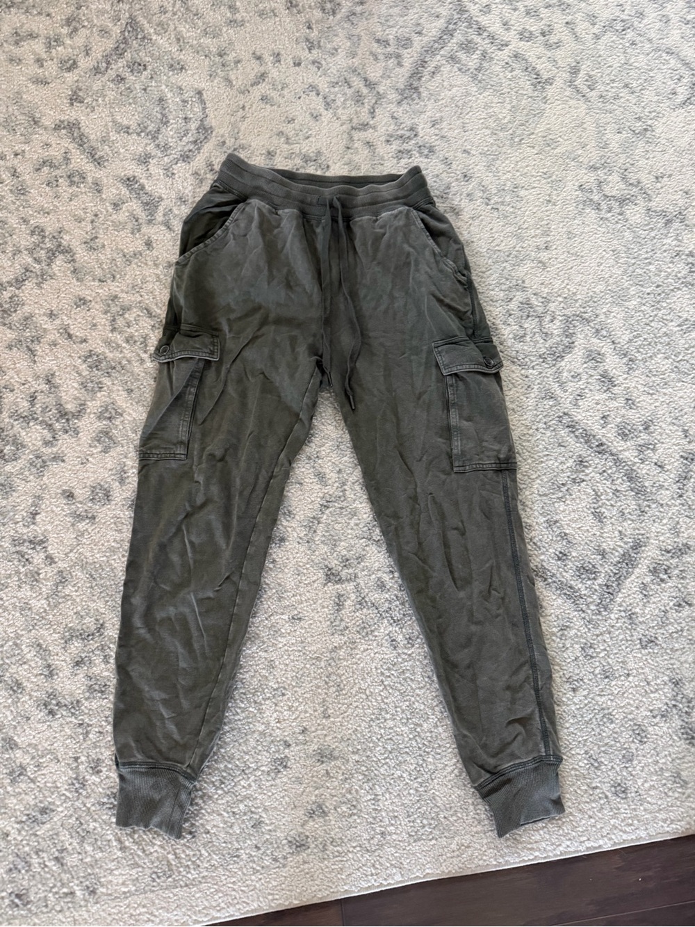 aerie Men's Cargo Joggers - Olive